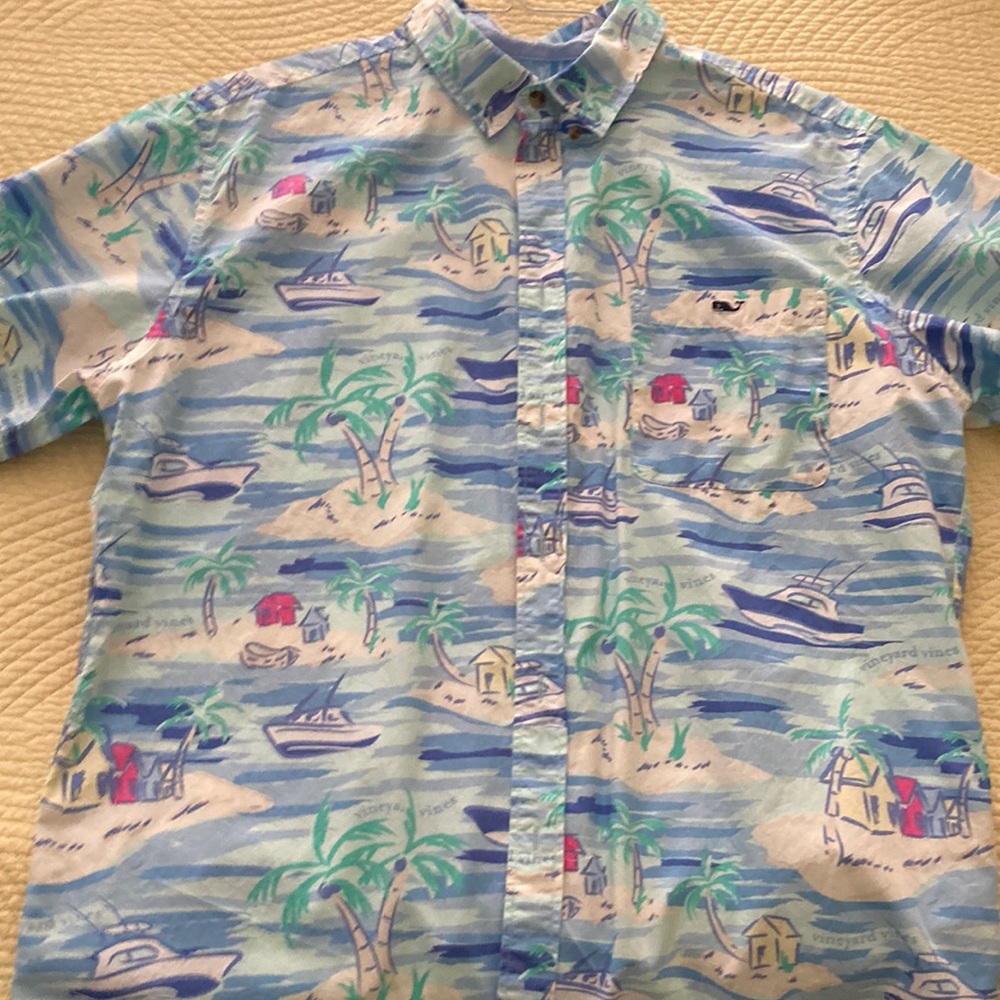 Men’s Vineyard Vines for Target short sleeve button down